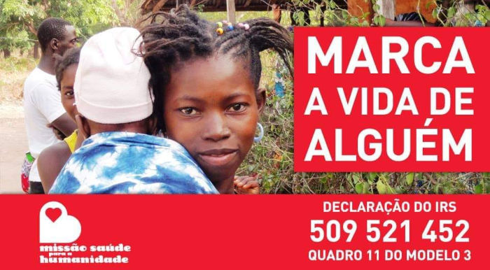 Ajudar a MSH Missão Saúde para a Humanidade - Campanha IRS - NIF 