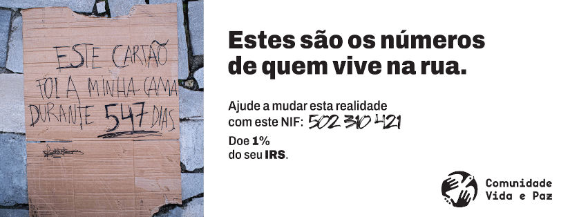 Comunidade Vida e Paz - Campanha IRS