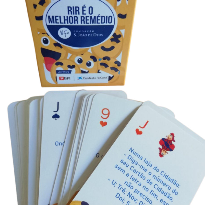 Jogo de baralho com 54 cartas Azul - Comprar e Usar